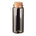 Miniatyrbillede 1 af 2: Glasflasker med kork, klart gennemsigtigt design, miljøvenligt materiale,150 ml
