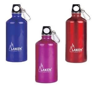 Vattenflaska - Laken - Futura - 0,6L - Aluminium - Röd
