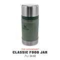 Miniatyrbild 2 av 4: Klassisk legendarisk matburk - 0,7L / 24OZ - Hammertone Green - Stanley