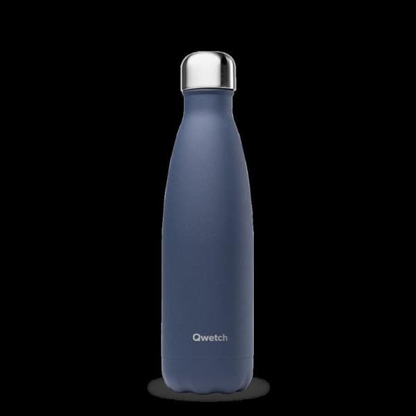 Isolerad flaska - Qwetch - Midnight Blue Granite - 500 ml - Rostfritt stål - Blandat