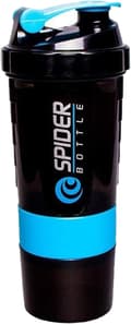 Pikkukuva 2 / 5: OBOSOE Workout Shaker 500ml Tight Leakproof Design Kuntosali- ja matkaoptimoitu, BPA-vapaa smoothieihin ja treeniä edeltävään käyttöön (sininen)