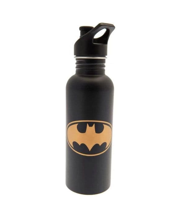 Gourde - BATMAN - Logotyp i svart och gult - Metall - 0.700 L - Unisex