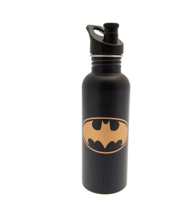 Gourde - BATMAN - Logotyp i svart och gult - Metall - 0.700 L - Unisex