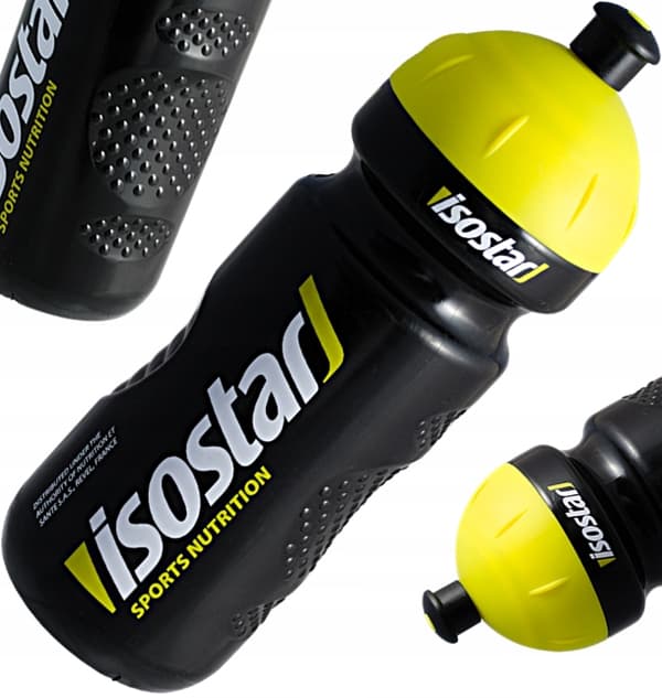 ISOSTAR CYKELFLASKA SPORT SVART 650 ML