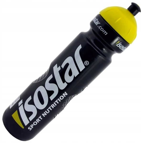ISOSTAR CYKELFLASKA SPORT SVART 1000ML / 1L