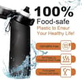 Pikkukuva 2 / 7: OBOSOE Air-Up Air-Water Pullo 650ml – 7 makukapselia | Sokeriton ja aromaattinen Suprörilla, Läpinäkyvä