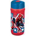 Miniatyrbild 1 av 3: Fruktiga Drycker Tataway Röd och Blå Plastflaska Marvel för Barn Spiderman 390 Ml med Droppfri Kork