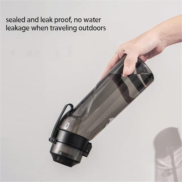 Lollanda Air-Up Luftvandsflaske 650ml – 7 Smagskapsler | Sukkerfri og smagfuld | Gennemsigtig flaske, perfekt til udendørs og fitnesscenter