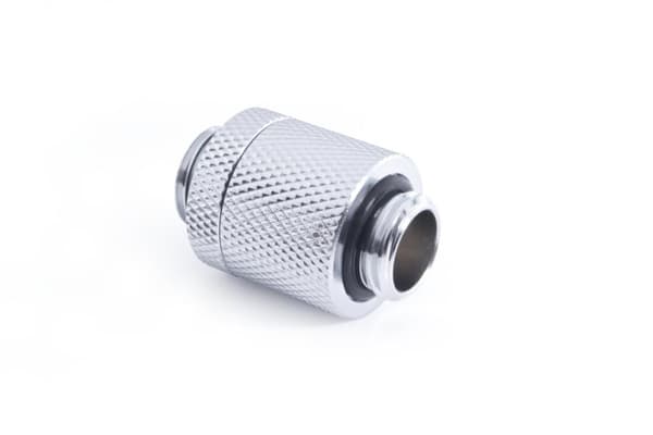 Alphacool Eiszapfen ES D-Plug 20mm G1/4 AG auf G1/4 AG - Chrome