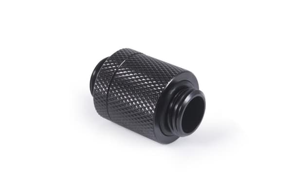 Alphacool Eiszapfen ES D-Plug 20mm G1/4 AG auf G1/4 AG - Deep Black