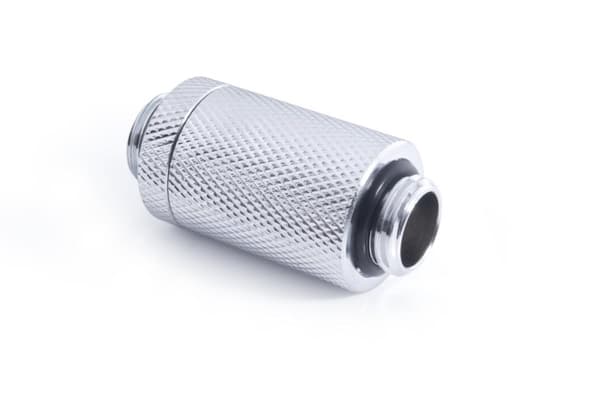 Alphacool Eiszapfen ES D-Plug 31,5mm G1/4 AG auf G1/4 AG - Chrome
