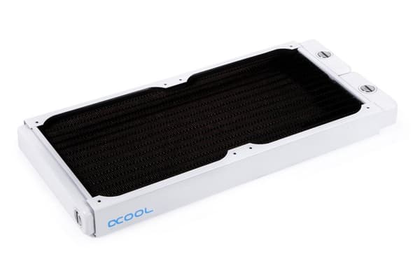 Alphacool NexXxoS ST30 Full Copper Radiator V.2 - 280mm, white