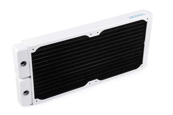 Alphacool NexXxoS ST30 Full Copper Radiator V.2 - 280mm, white