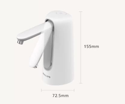 Philips Bucket Water Pump Sähköinen äänenvaimennin Automaattinen vesiannostelija Kotitalouksien taitettava märkä kivennäisvesiannostelija