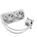 Miniatyrbillede 8 af 8: ASUS ROG STRIX LC II 240 ARGB WHITE EDITION - Processor væskekølingssystem - Kølerstørrelse: 240 mm - (til: LGA1156, LGA1155, LGA2011, LGA1150, LGA201