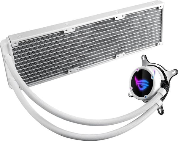 ASUS ROG STRIX LC 360 RGB - White Edition - Processor væskekølesystem - (til: LGA1156, LGA1366, LGA1155, LGA2011, LGA1150, LGA2011-3, LGA1151, AM4, LG
