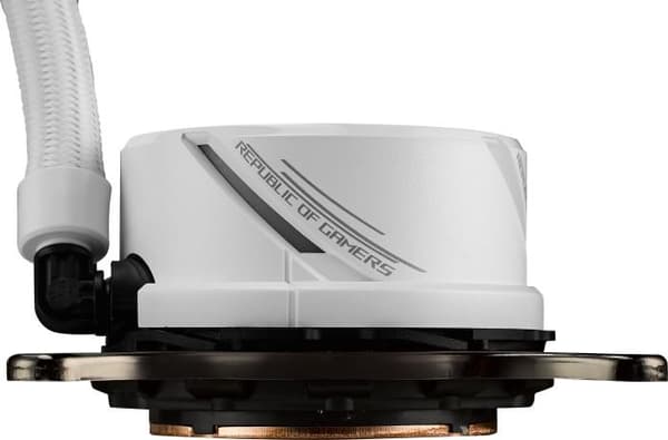ASUS ROG STRIX LC 360 RGB - White Edition - Processor væskekølesystem - (til: LGA1156, LGA1366, LGA1155, LGA2011, LGA1150, LGA2011-3, LGA1151, AM4, LG