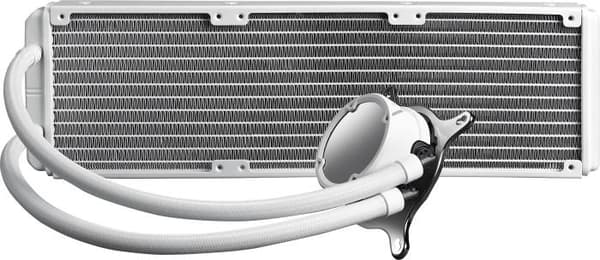 ASUS ROG STRIX LC 360 RGB - White Edition - Processor væskekølesystem - (til: LGA1156, LGA1366, LGA1155, LGA2011, LGA1150, LGA2011-3, LGA1151, AM4, LG