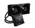 Pikkukuva 3 / 5: MSI MEG CORE LIQUID S280 - prosessorin nestejäähdytysjärjestelmä - jäähdyttimen koko: 360 mm - (malleihin: LGA1156, AM2, AM2+, AM3, LGA1155, AM3+, LGA