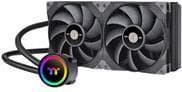 Thermaltake TOUGHLIQUID 280 ARGB Sync - prosessorin nestejäähdytysjärjestelmä - jäähdyttimen koko: 280 mm - (malleihin: LGA1156, AM2, AM2+, LGA1366, A musta