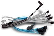 Broadcom U.2 Enabler - Internt SAS-kabel - SFF-8643 (M) til OCuLink (SFF-8612) (M) - 1m (05-50062-00)