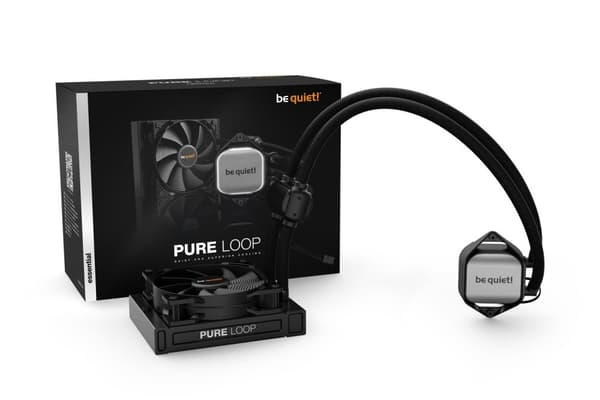 Vær stille! Pure Loop 120 mm - processor væskekølesystem - (til: AM3, LGA1155, AM3+, LGA2011, LGA1150, LGA2011-3, LGA1151, LGA2011 (Square ILM), LGA20