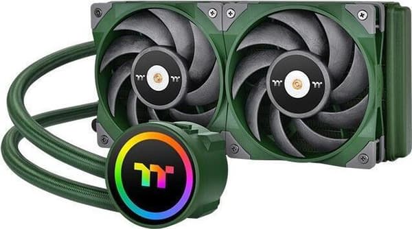 Thermaltake Toughliquid 240 ARGB Sync Grøn| AiO-vandkøling (CL-W319-PL12RG-A) Grøn