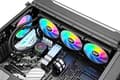 Miniatyrbild 4 av 6: Thermaltake TH420 ARGB Sync Processor allt-i-ett vätskekylare svart (CL-W367-PL14SW-A)