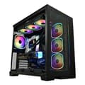 Miniatyrbillede 6 af 6: ENERMAX AQUAADV ARGB 360 AIO CPU vandkøling Intel LGA1700 AM5 Ready 350W+ TDP 3x 120mm PWM SquA RGB blæser (ELC-AQFA360-SQA)