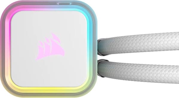 CORSAIR iCUE H100i RGB ELITE - prosessorin nestejäähdytysjärjestelmä - jäähdyttimen koko: 240 mm - (malleihin: LGA1156, LGA1366, LGA1155, LGA2011, LGA