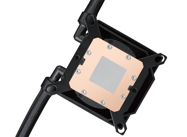 ASUS ROG RYUJIN III 240 - Processorvätskekylningssystem - med LCD-skärm - (för: AM4, LGA1200, LGA1700, AM5, LGA115x Sockel) - koppar - 120 mm (90RC00K