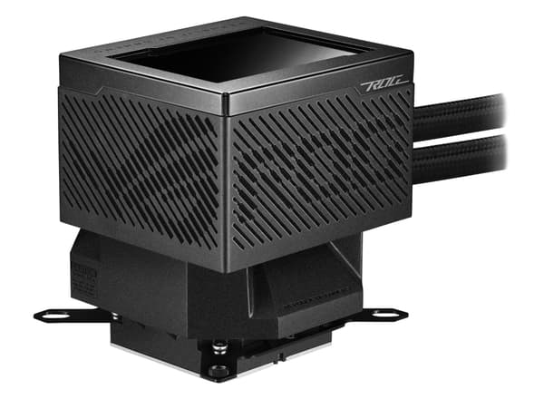 ASUS ROG RYUJIN III 240 - Processorvätskekylningssystem - med LCD-skärm - (för: AM4, LGA1200, LGA1700, AM5, LGA115x Sockel) - koppar - 120 mm (90RC00K