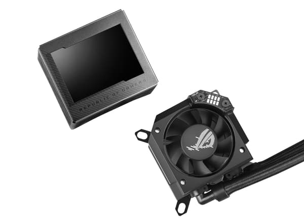 ASUS ROG RYUJIN III 240 - Processorvätskekylningssystem - med LCD-skärm - (för: AM4, LGA1200, LGA1700, AM5, LGA115x Sockel) - koppar - 120 mm (90RC00K