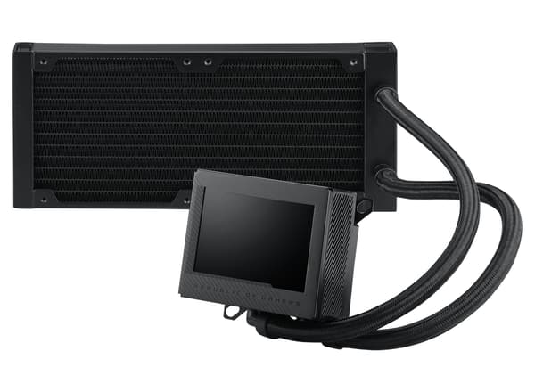 ASUS ROG RYUJIN III 240 - Processorvätskekylningssystem - med LCD-skärm - (för: AM4, LGA1200, LGA1700, AM5, LGA115x Sockel) - koppar - 120 mm (90RC00K