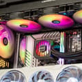 Miniatyrbillede 6 af 6: Enermax LIQMAXFLO 360 mm CPU AIO væskekøler - Xtreme Dual Chamber Pump - VRM (ELC-LMF240T-ARGB)
