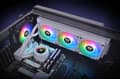 Miniatyrbillede 5 af 6: Thermaltake TH360 V2 ARGB Sync CPU Liquid Cooler Snow Edition Alt-i-én