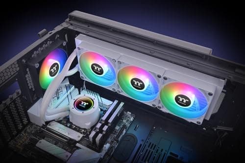Thermaltake TH360 V2 ARGB Sync CPU Liquid Cooler Snow Edition Alt-i-én