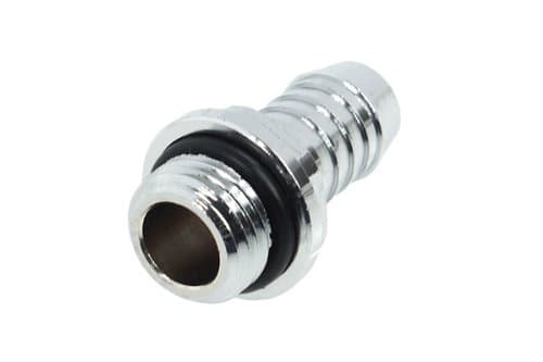 Alphacool HF Barb "FatBoy" med O-ring - væskekølesystem fitting - krom (17092)