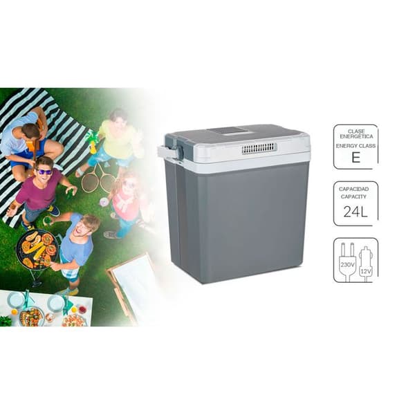 Bärbar elektrisk kylare - MPM - MPM-28-CBM-08YA - 24 liter - Bil och camping