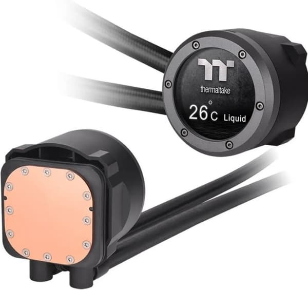 Thermaltake TH360 V2 ARGB Sync Processor Alt-i-én væskekøler 12 cm Sort