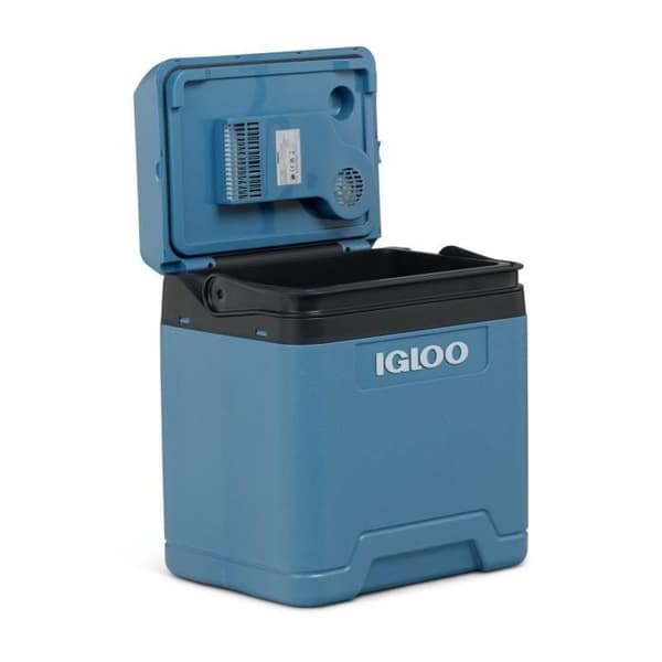 Elektrisk kylbox - IGLOO - IE27 - 12 V - 230 V - Modern blå - 26 L