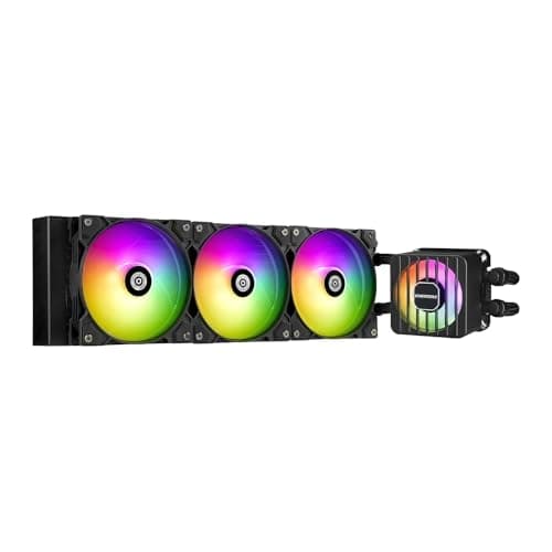 Enermax LIQMAXFLO 360 mm CPU AIO væskekøler - Xtreme Dual Chamber Pump - VRM (ELC-LMF360T-ARGB)
