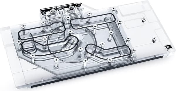 Alphacool Eisblock Aurora Acrylic GPX-A Radeon RX 6700XT TUF/Rog Strix med bagplade PHT EOL (18659)