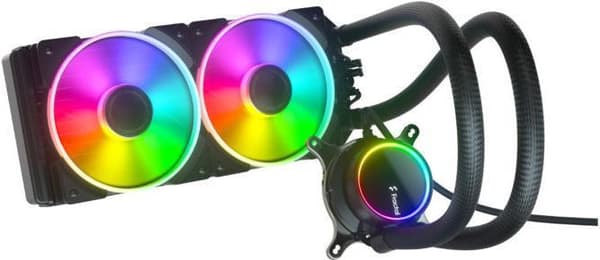 Fractal Design Celsius+ S24 Prisma - Prosessori - 32,7 dB - 20 dB - 800 rpm - 2800 rpm - 2 tuuletinta (FD-W-2-S2402) musta