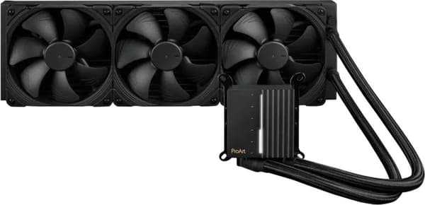 ASUS ProArt LC 420. Type: Alt-i-én væskekøler, blæserdiameter: 14 cm, rotationshastighed ( Sort