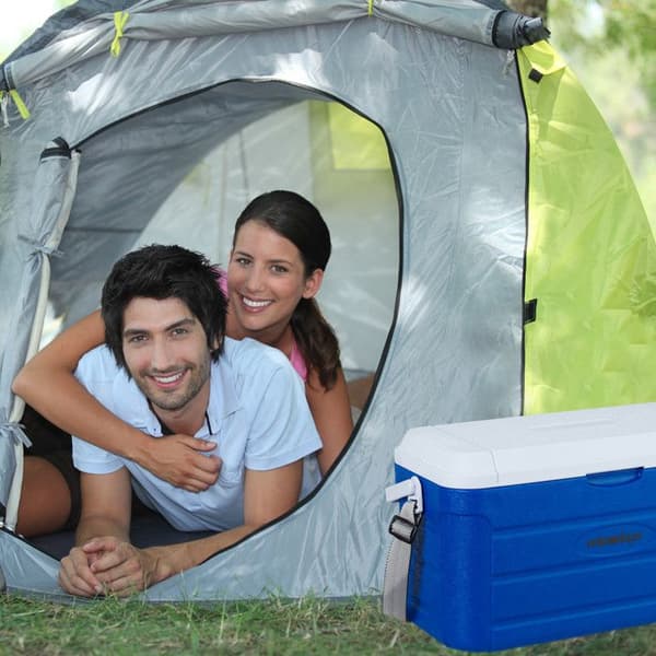 Bärbar kylare - RELAXDAYS - 20 L - Fräsch - Blå