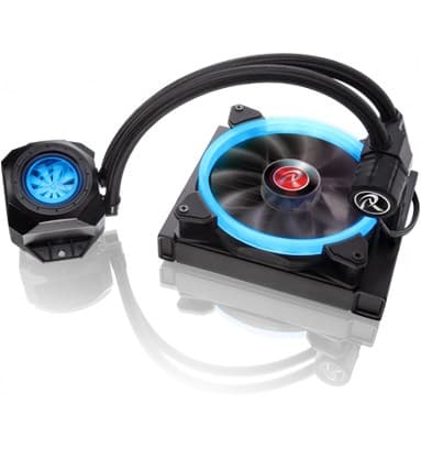 Raijintek Orcus RGB Rainbow -täydellinen AiO-vesijäähdytys - 140 mm