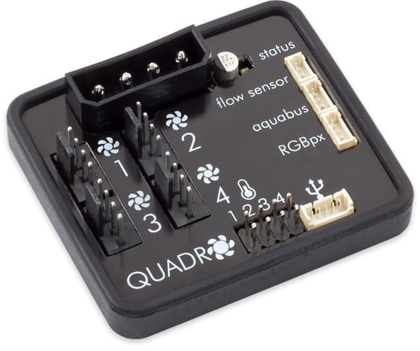 Aqua Computer QUADRO fläktstyrenhet för PWM-fläktar
