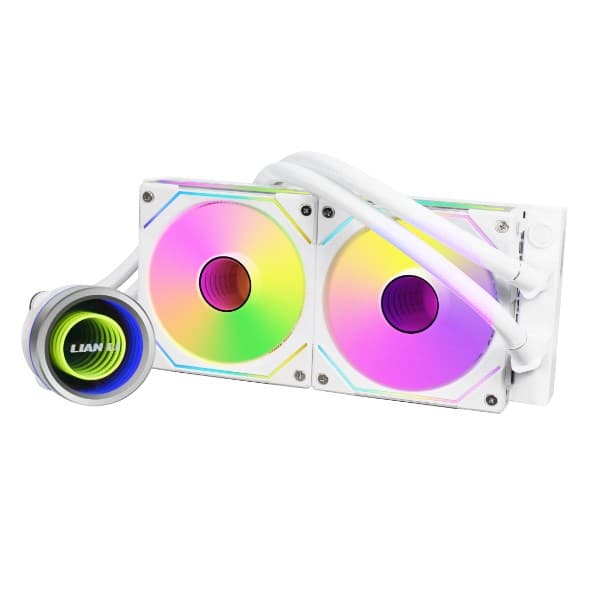 Lian Li Galahad II Trinity Computerkabinet Alt-i-en væskekøler 12 cm Hvid 1 stk
