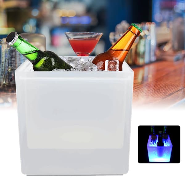 Iskøler, 3,5L kapacitet, RGB LED-belysning